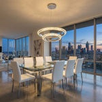 Yiosi Series Nested Crystal Pendant Light Style G - scene-2