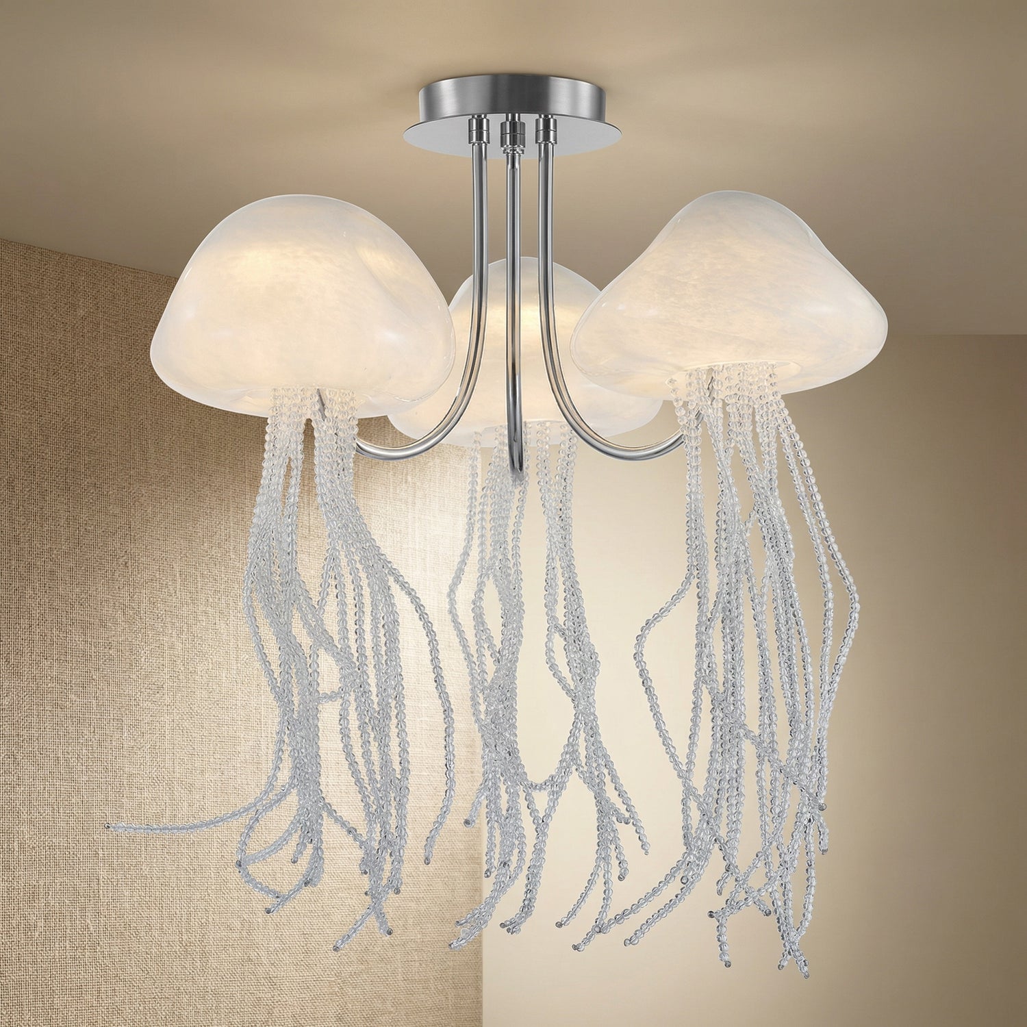 Yiosi Series Triple Glass Celling lamp - 20" (Dia 500mm)