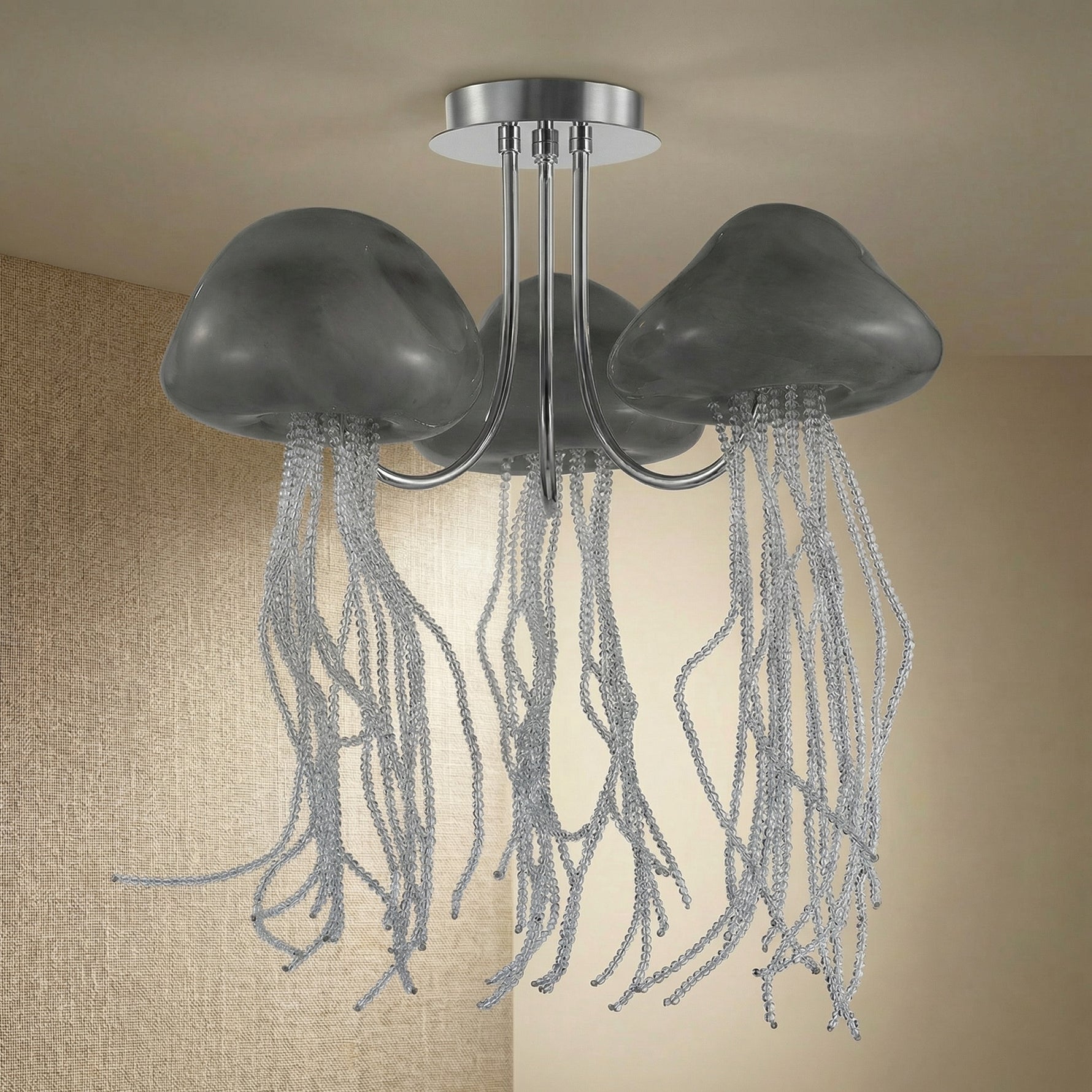 Yiosi Series Triple Glass Celling lamp - dark