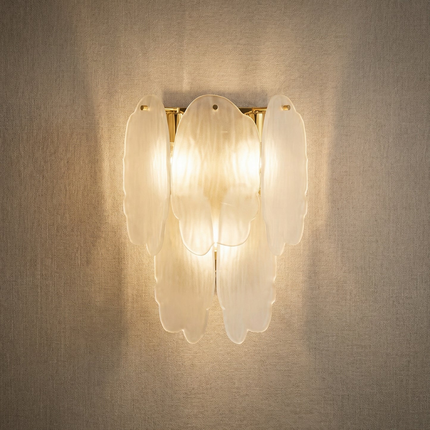 Yiosi Series Triple Glass Wall Sconce 11" - 11" Linear (L275mm)