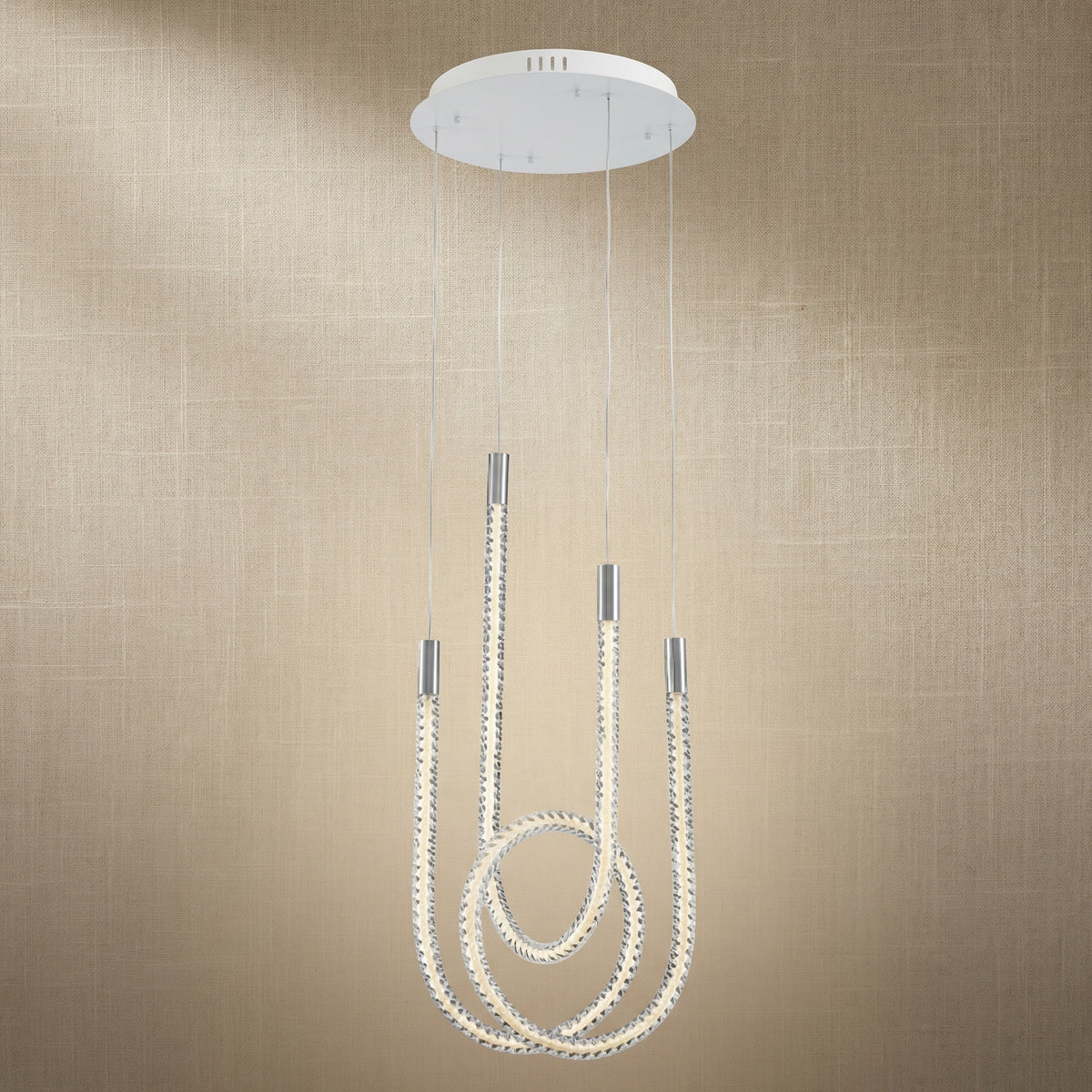 Yiosi Star Shine Glass Pendant Light 15" - 15" (Dia 380mm)