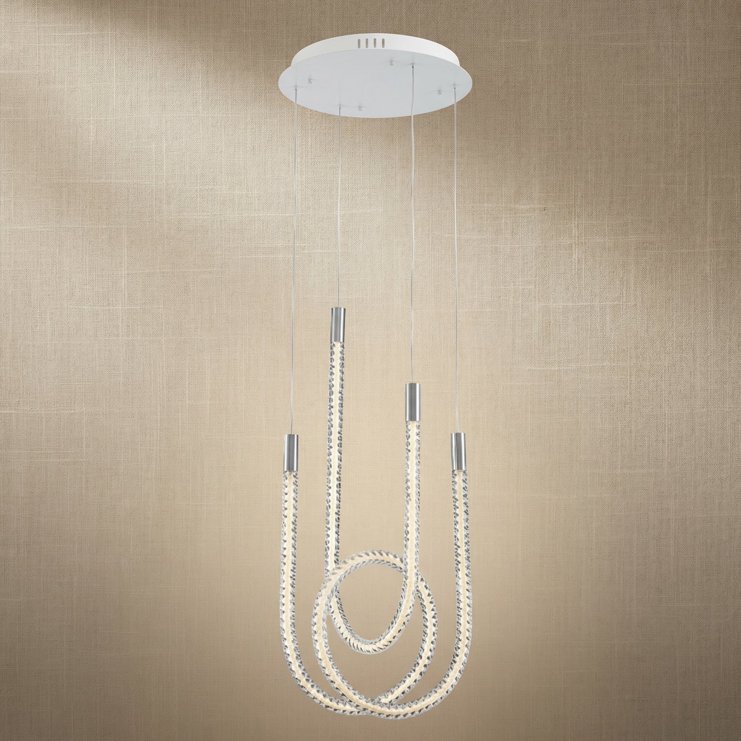 Yiosi Star Shine Glass Pendant Light 15" - 15" (Dia 380mm)