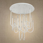 Yiosi Star Shine Glass Pendant Light 39" - dark