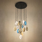 Yiosi Starlink Cascading Glass Pendant Light - 31" (Dia 800mm)