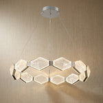 Yiosi Starlink Clear Glass Pendant Light - 44" (Dia 1110mm)