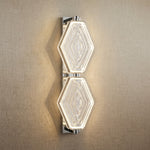Yiosi Starlink Double Clear Glass Wall Sconce - 6" Linear (L165mm)