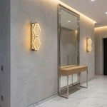 Yiosi Starlink Double Clear Glass Wall Sconce - scene-1