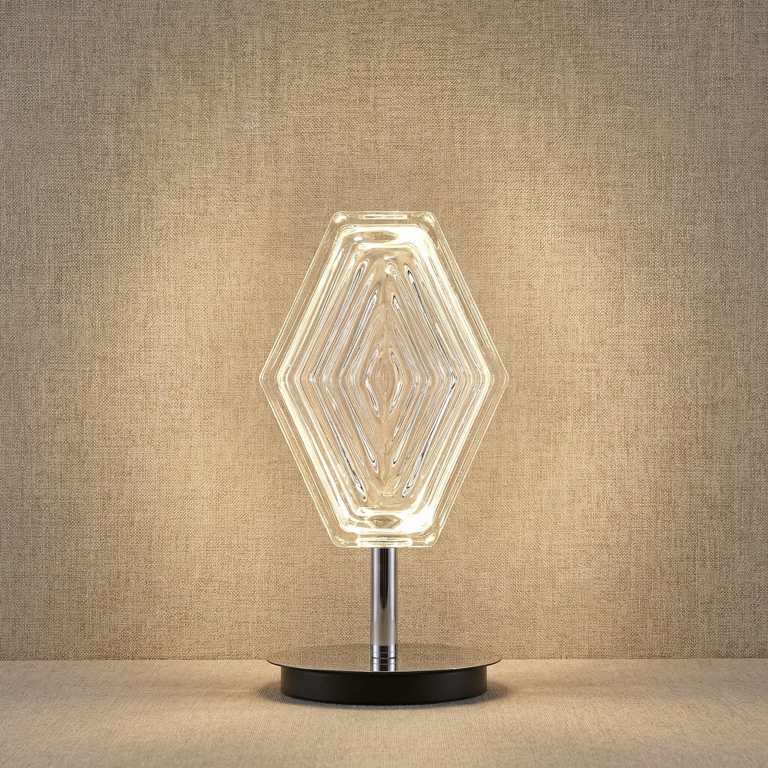 Yiosi Starlink Mini Clear Glass Table Lamp - 6" (Dia 165mm)