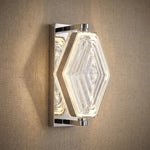 Yiosi Starlink Mini Clear Glass Wall Sconce - 6" Linear (L165mm)