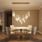 Yiosi Sunset Linear Cluster Glass Pendant Light - scene-1