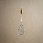 Yiosi Sunset Linear Cluster Glass Pendant Light - dark