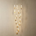 Yiosi Sunset Linear Cluster Glass Pendant Light - 24" (Dia 600mm) Style B