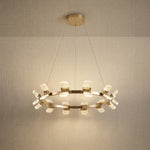 Yiosi Weaving Light Crystal Pendant Light 39" - 39" (Dia 1000mm)