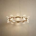 Yiosi Weaving Light Crystal Pendant Light 39" - 31" (Dia 800mm)