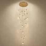 Yiosi Weaving Light Crystal Pendant Light 39" - 31" (Dia 800mm) Style B