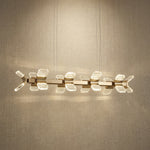 Yiosi Weaving Light Crystal Pendant Light 47" - 47" Linear (L1200mm)
