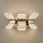 Yiosi Weaving Light Mini Crystal Wall Sconce - 4" (Dia 100mm)