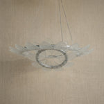 Yiosi White Birch Nested Glass Pendant Light - dark