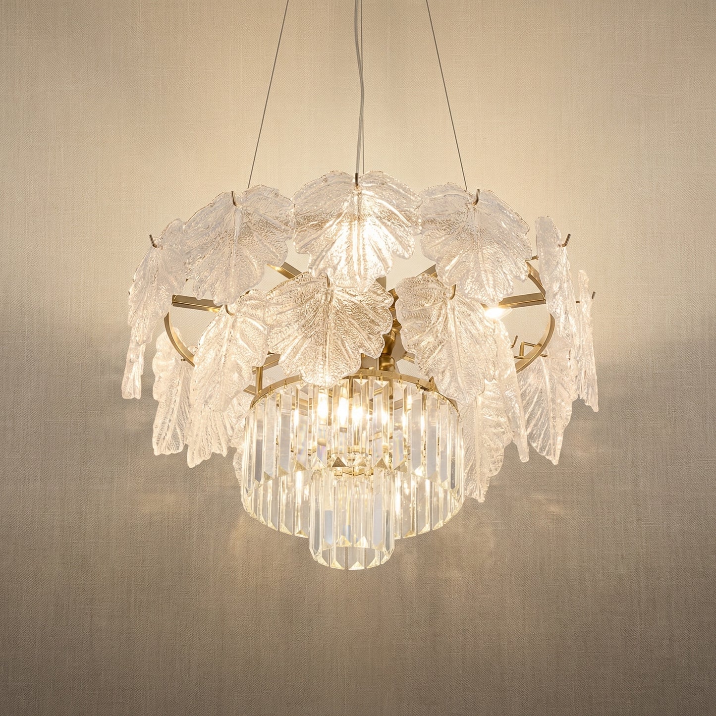 Yiosi Xingye Crystal Pendant Light 24" Style B - 24" (Dia 600mm)