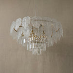 Yiosi Xingye Crystal Pendant Light 31" Style B - dark