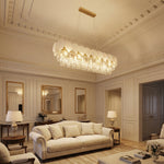 Yiosi Xingye Crystal Pendant Light 59" - scene-1