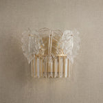 Yiosi Xingye Crystal Wall Sconce 12" - dark