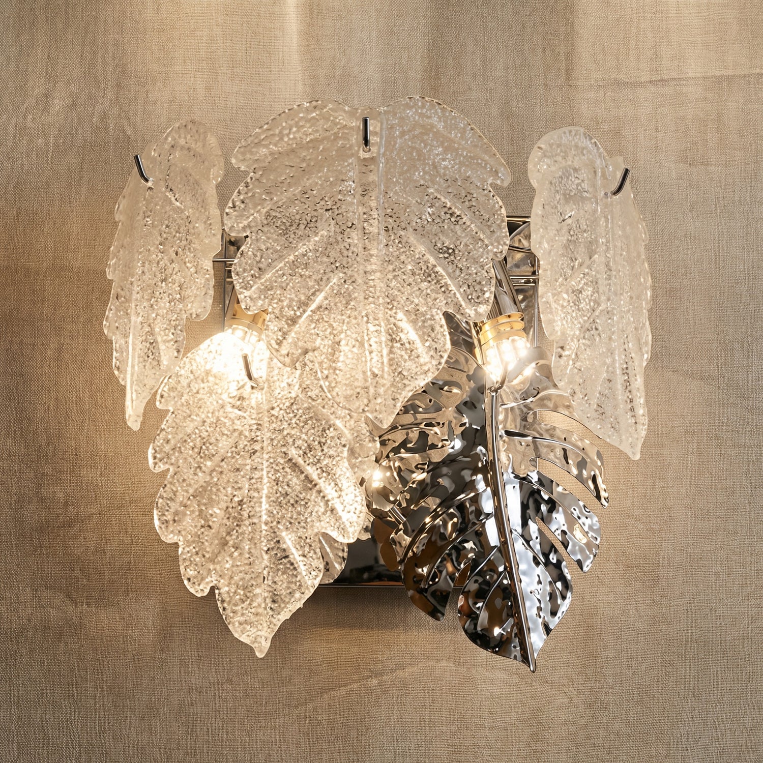 Yiosi Xingye Crystal Wall Sconce 15" - 15" Linear (L385mm)