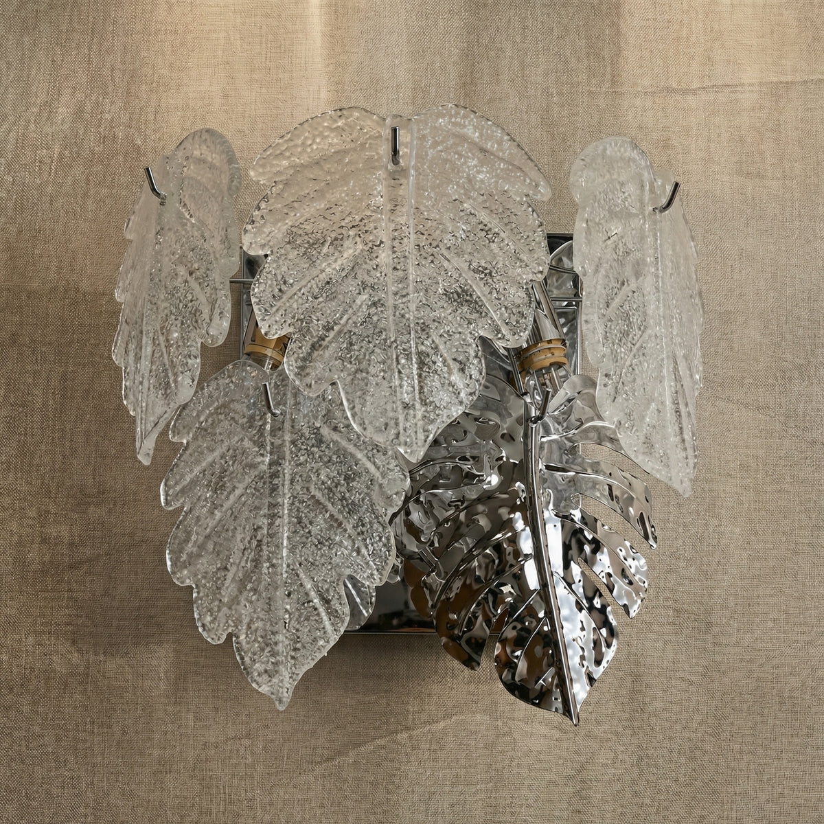 Yiosi Xingye Crystal Wall Sconce 15" - dark