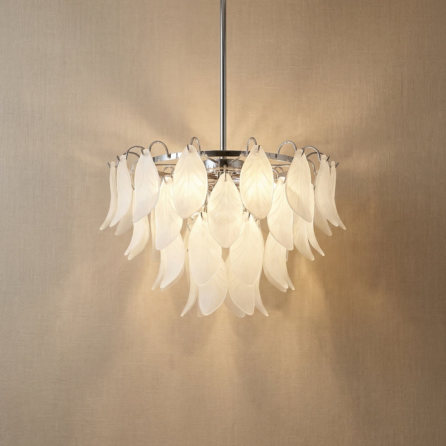 Yiosi Xingye Glass Pendant Light 24" - 24" (Dia 600mm)