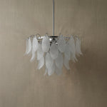 Yiosi Xingye Glass Pendant Light 24" - dark
