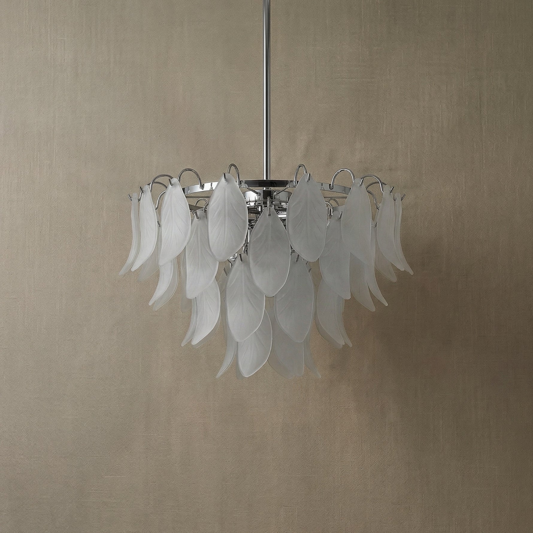 Yiosi Xingye Glass Pendant Light 24" - dark