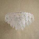 Yiosi Xingye Glass Pendant Light 39" - dark