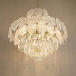 Yiosi Xingye Nested Crystal Pendant Light - 39" (Dia 1000mm)