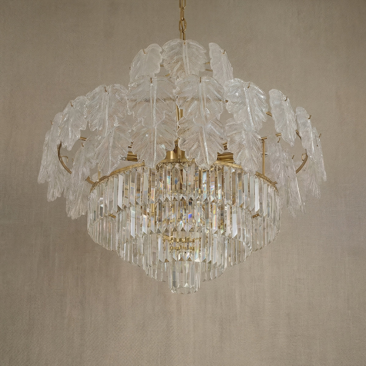 Yiosi Xingye Nested Crystal Pendant Light - dark