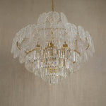 Yiosi Xingye Nested Crystal Pendant Light - dark