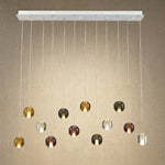 Yiosi Yo Linear Glass Pendant Light - 47" Linear (L1200mm)
