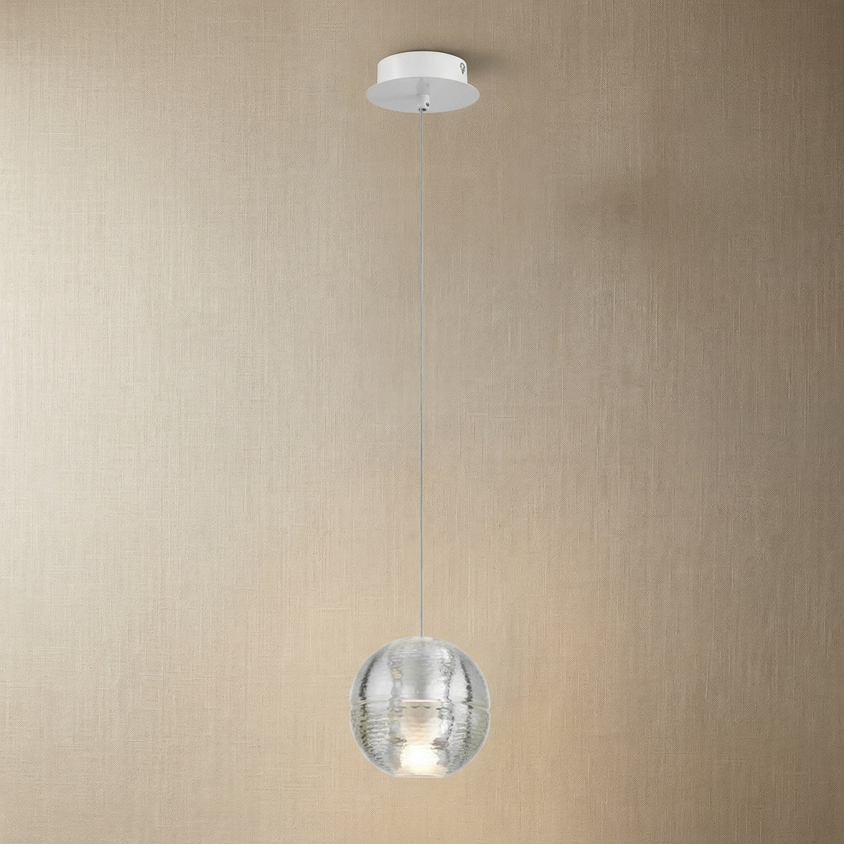 Yiosi Yo Mini Glass Pendant Light - 4" (Dia 100mm) Style B