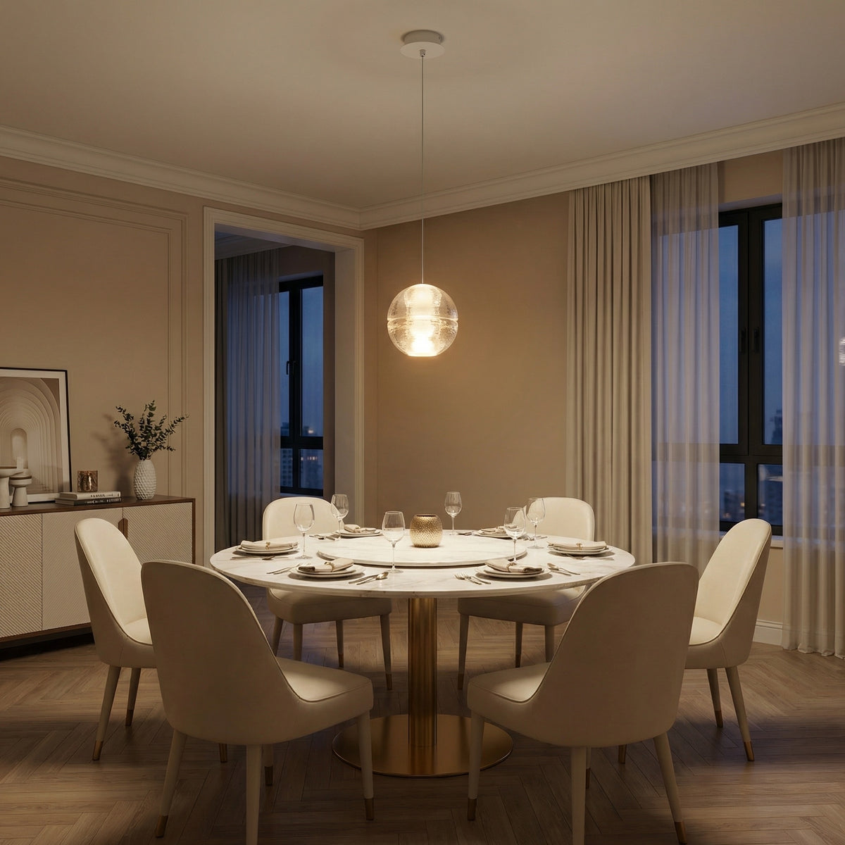 Yiosi Yo Mini Glass Pendant Light - scene-1