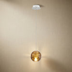 Yiosi Yo Mini Glass Pendant Light - 4" (Dia 100mm) Style E