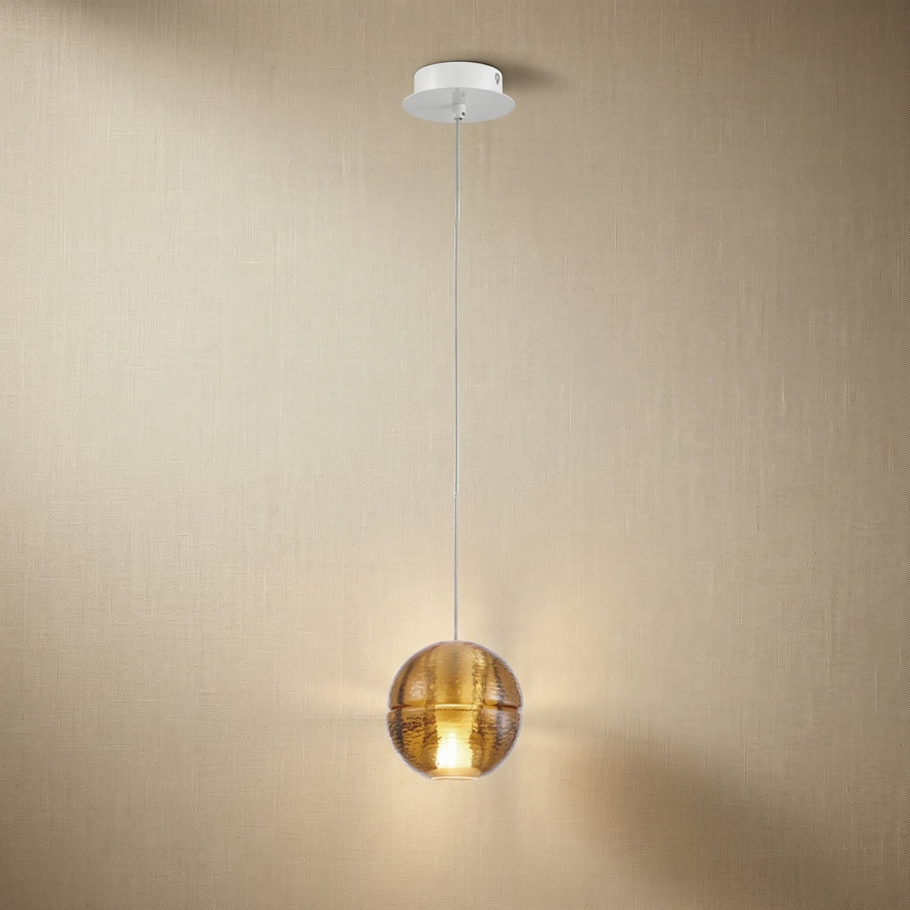 Yiosi Yo Mini Glass Pendant Light - 4" (Dia 100mm) Style E