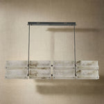Yiosi Yunjin Linear Natural Stone Pendant Light - dark