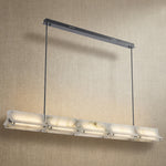 Yiosi Yunjin Linear Natural Stone Pendant Light - 62" Linear (L1580mm)