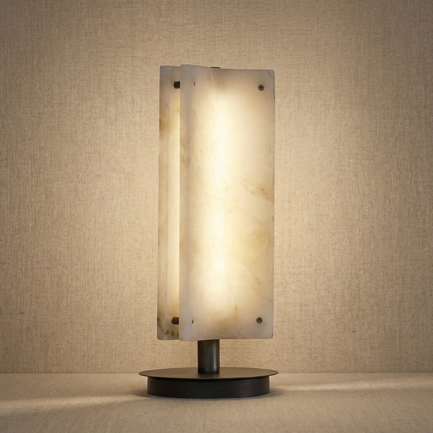 Yiosi Yunjin Mini Natural Stone Table Lamp - 6" (Dia 160mm)