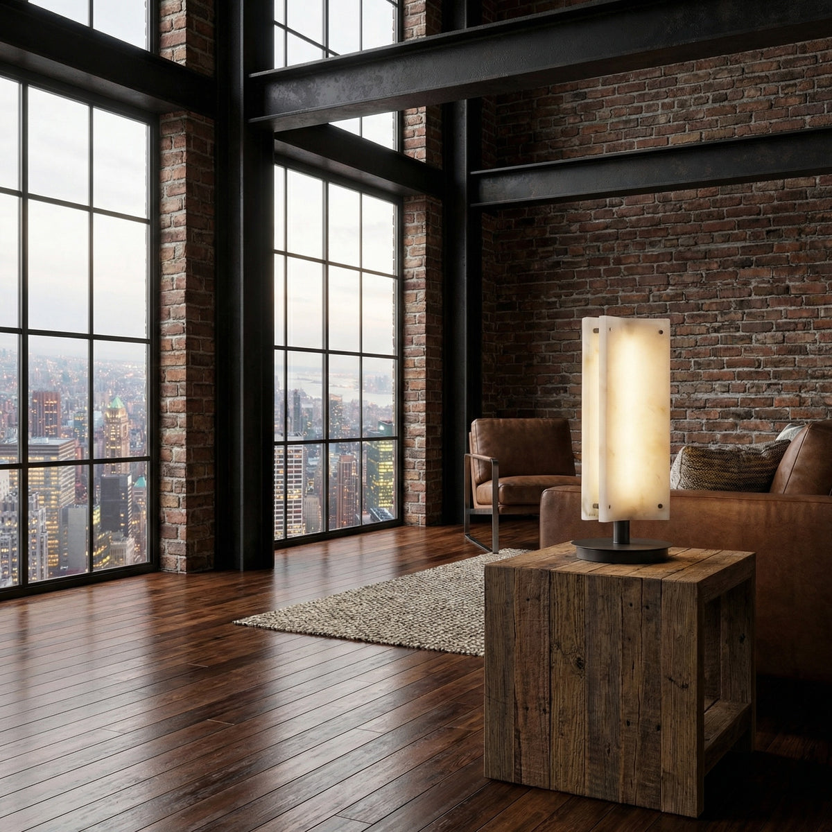 Yiosi Yunjin Mini Natural Stone Table Lamp - scene-2