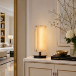 Yiosi Cloud Brocade Mini Natural Stone Table Lamp