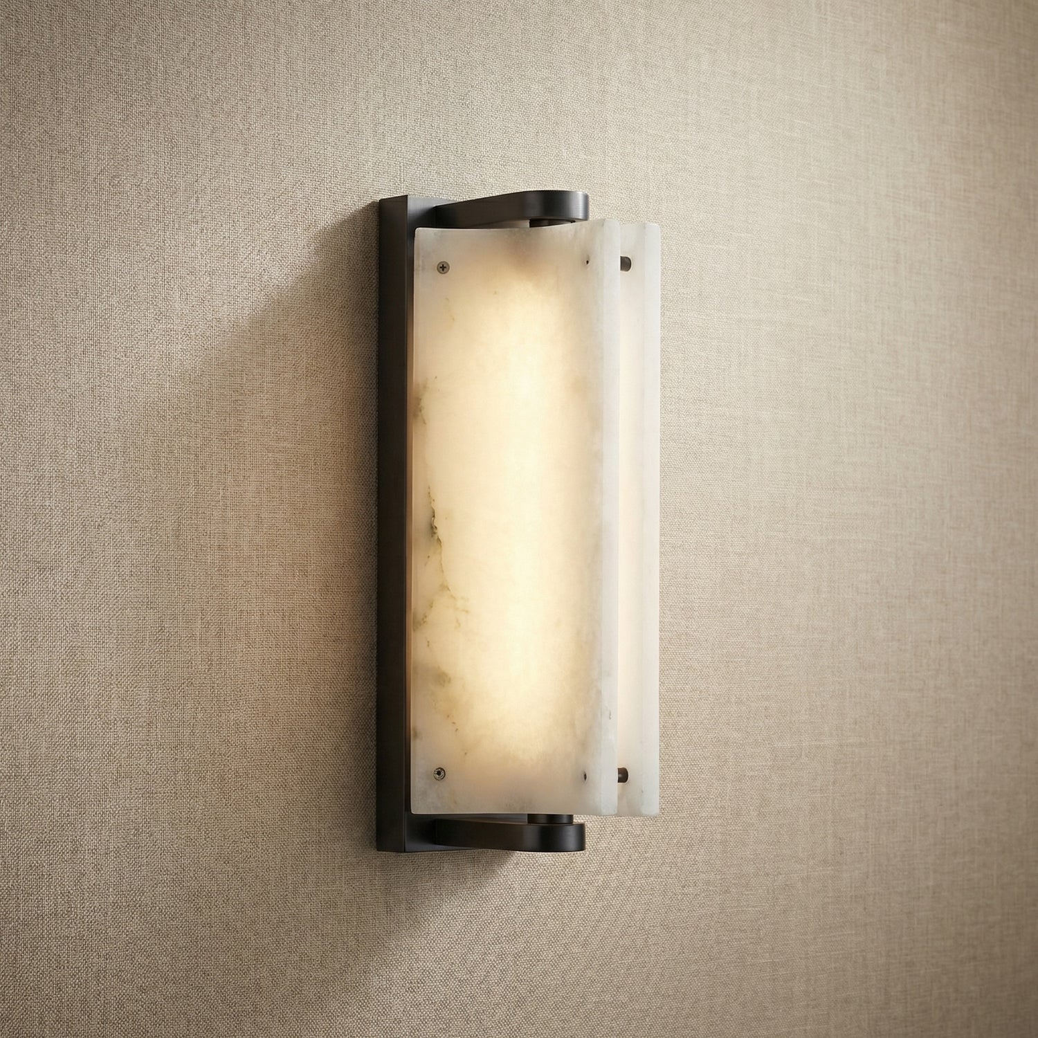 Yiosi Yunjin Mini Natural Stone Wall Sconce - 6" Linear (L150mm)