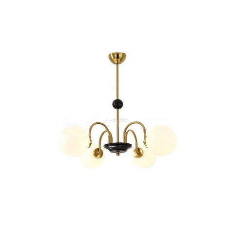 Yisu Glass Globe Chandelier with 3/4/5/6/8 heads - Yiosilamp