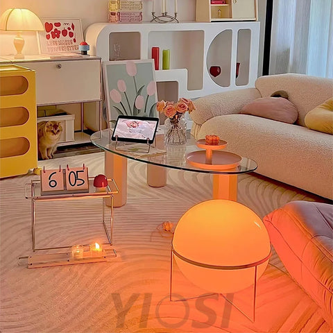 Yolk Table Lamp ∅ 15.7″ - Nutty-1-Yiosilamp