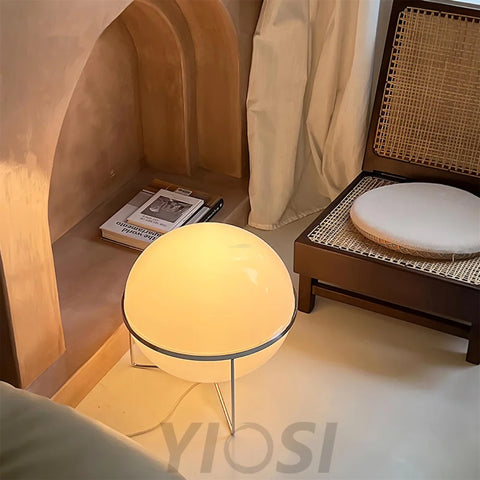 Yolk Table Lamp ∅ 15.7″ - Nutty-1-Yiosilamp