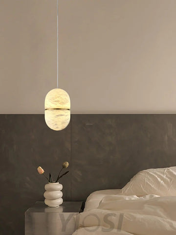 YUM Alabaster Pendant Light - Yiosilamp